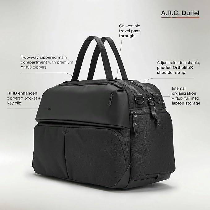 Incase A.R.C. 40L Duffel – 16" Laptop Travel Bag