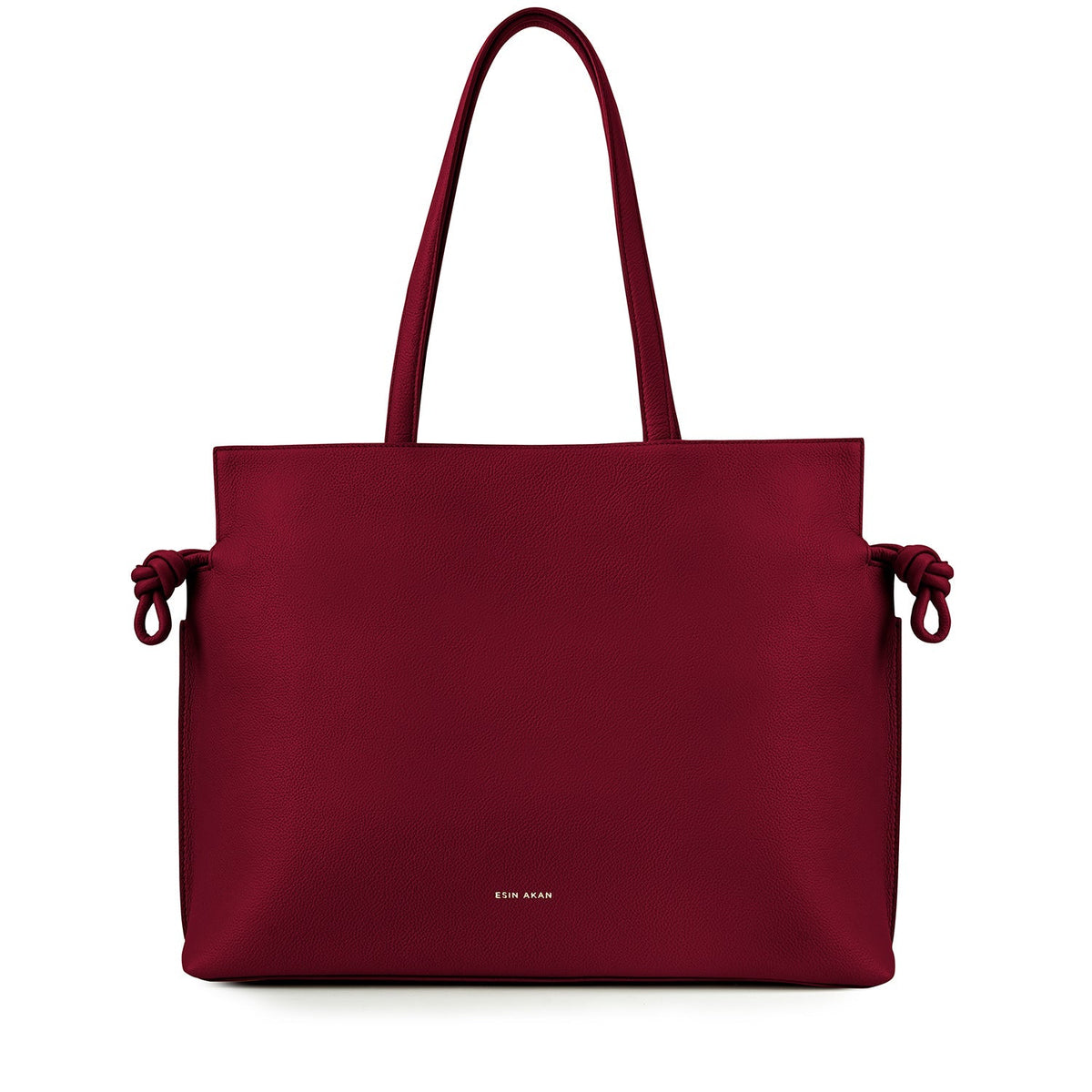 Esin Akan Large Emma Leather Laptop Tote