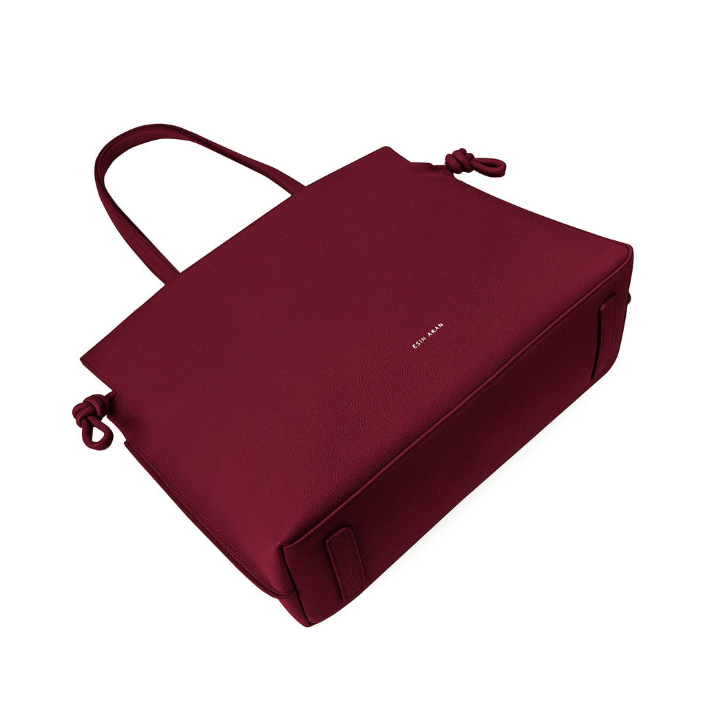 Esin Akan Large Emma Leather Laptop Tote