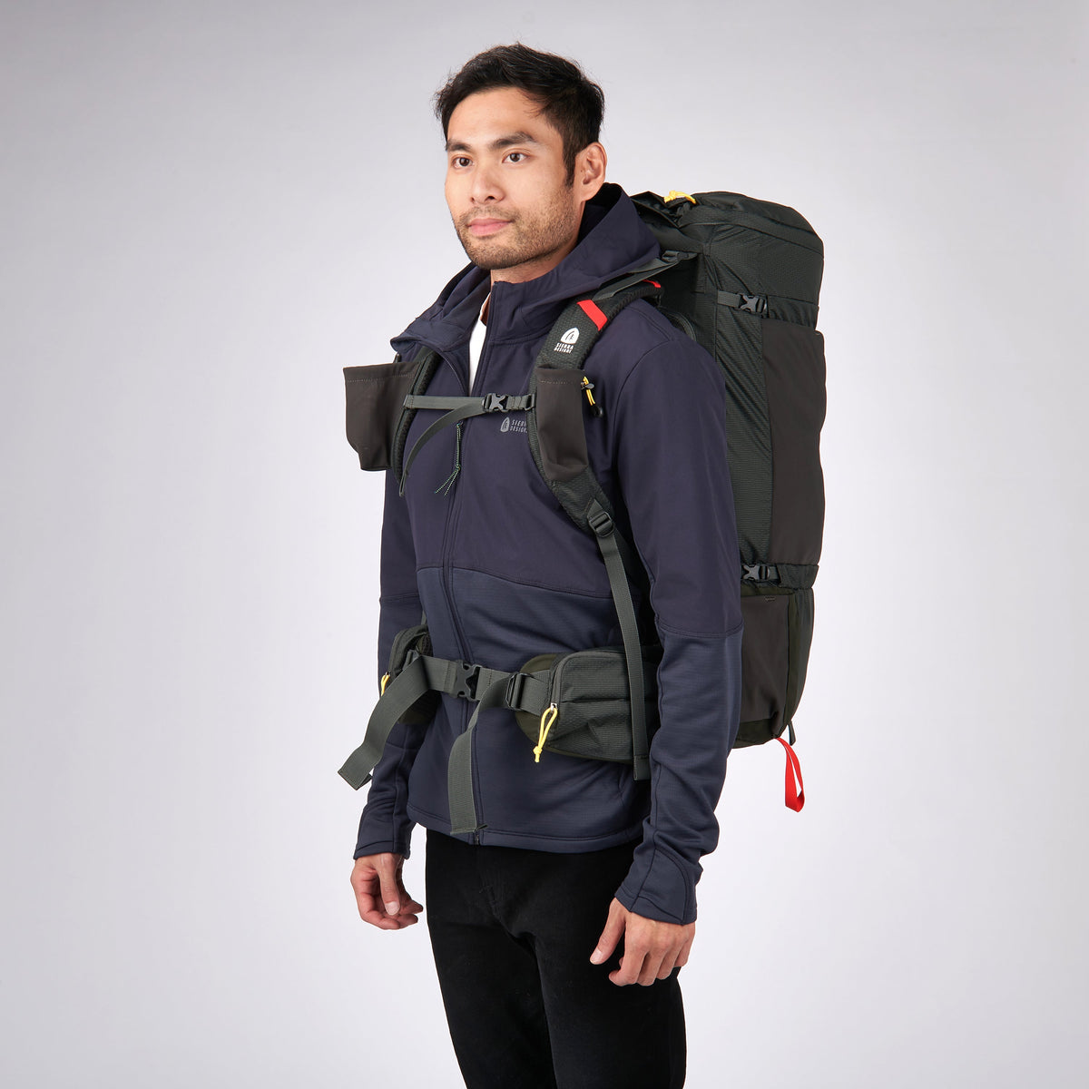 Sierra Designs Flex Capacitor 40–60L Backpack – Peat – S/M