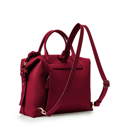 Esin Akan Wimbledon Leather Laptop Backpack