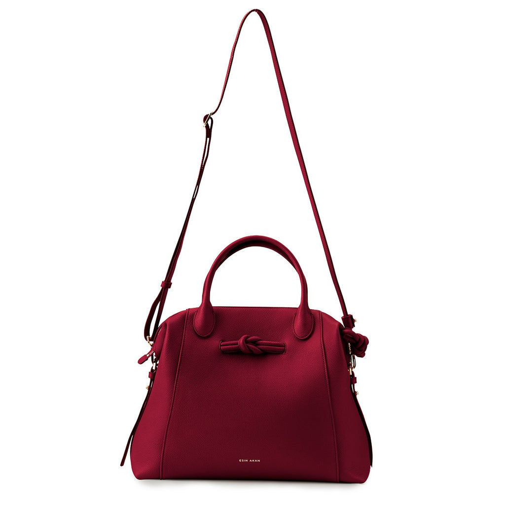 Esin Akan Wimbledon Leather Laptop Backpack