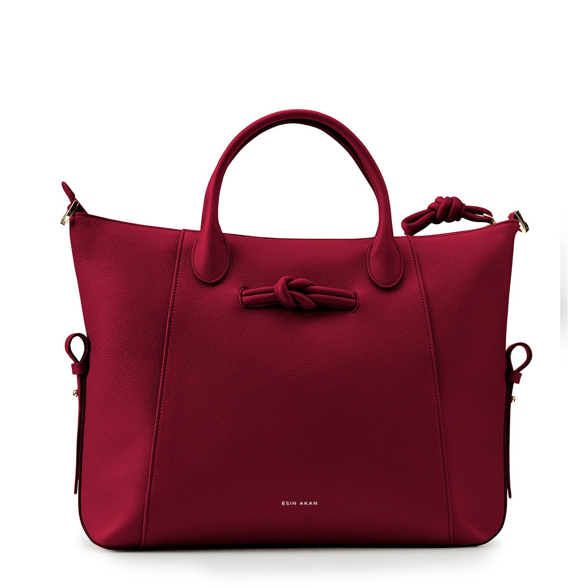 Esin Akan Wimbledon Leather Laptop Backpack