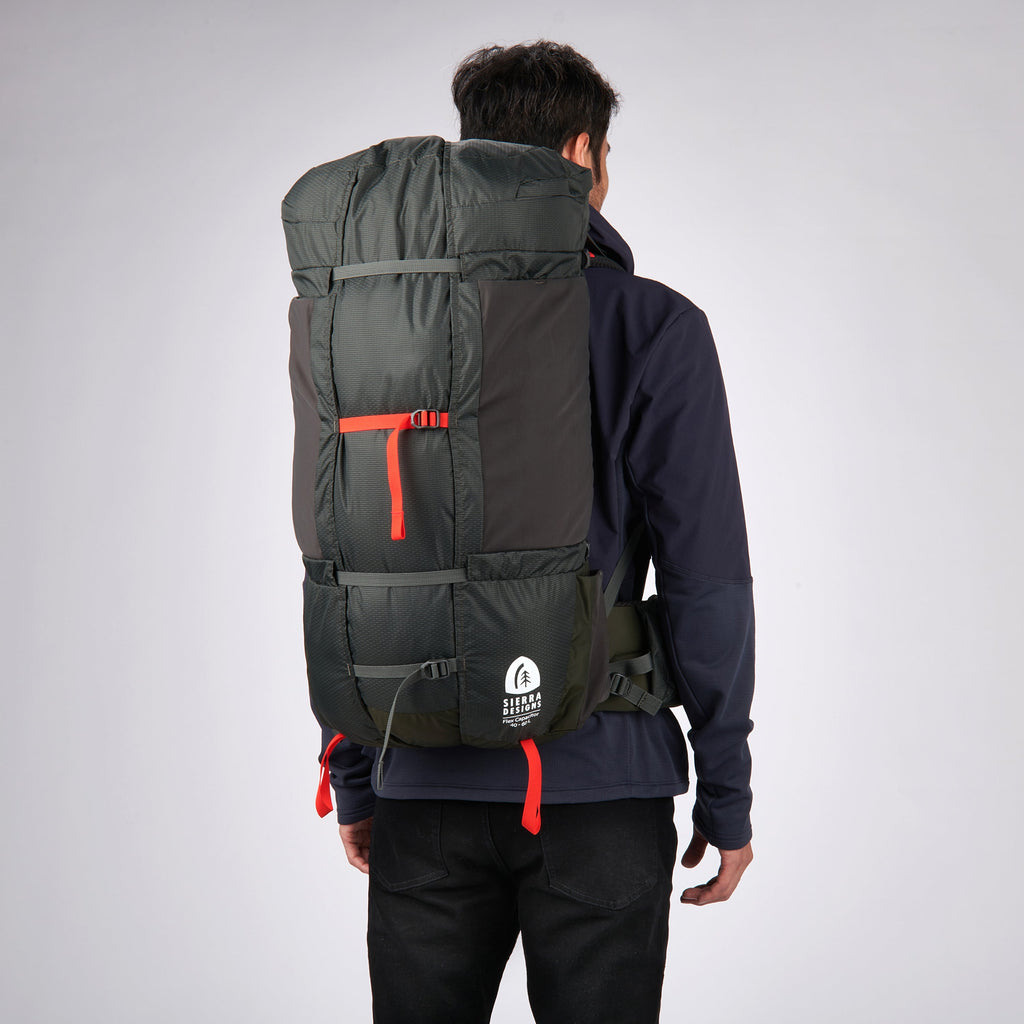Sierra Designs Flex Capacitor 40–60L Backpack – Peat – S/M