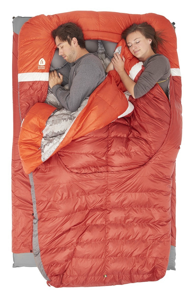 Sierra Designs Backcountry Bed Duo 20°F (-7°C) 2-Person Sleeping Bag