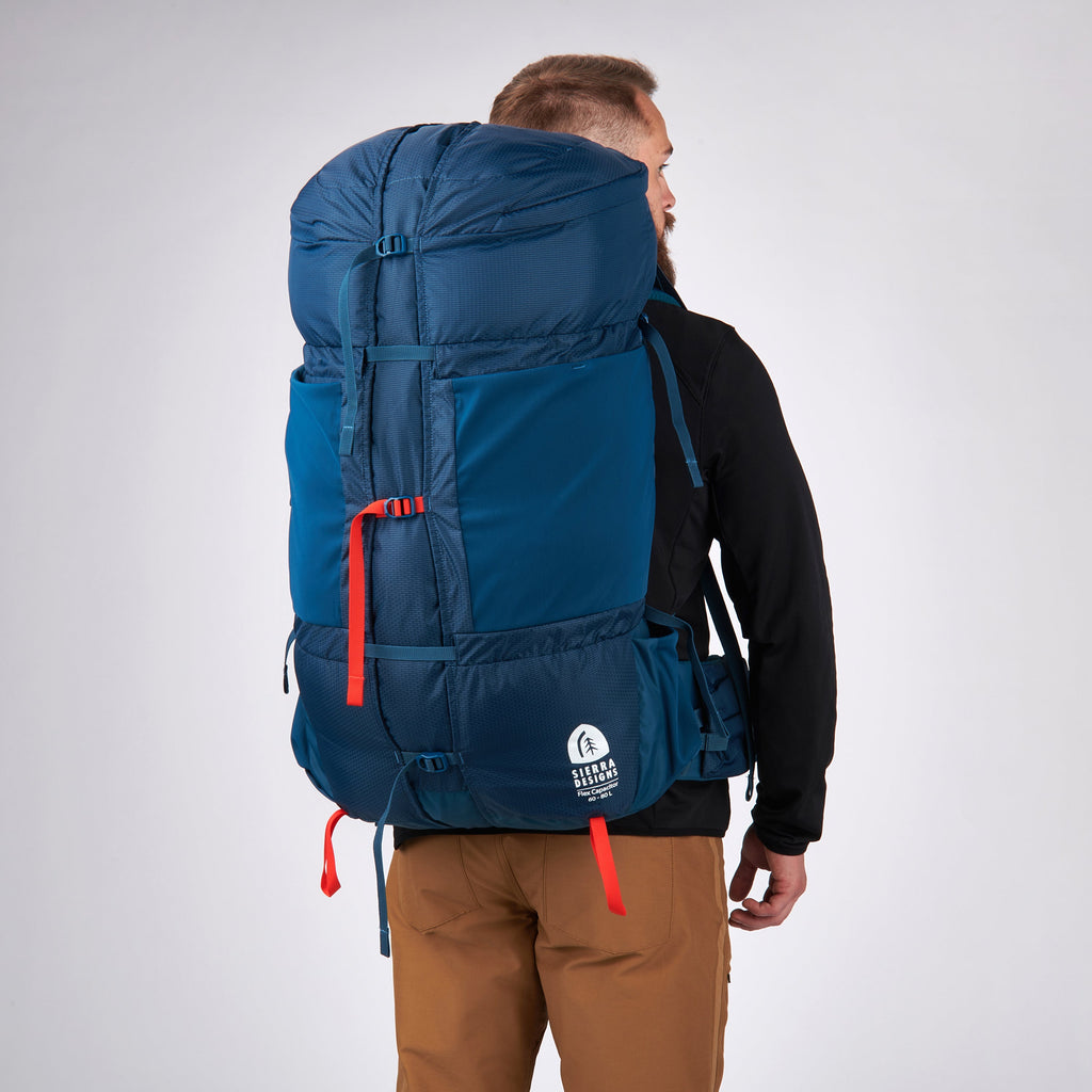 Sierra Designs Flex Capacitor 60–80L Backpack – Majolica Blue – M/L